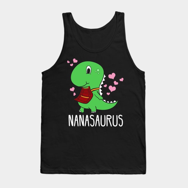 Nanasaurus Tank Top by captainmood